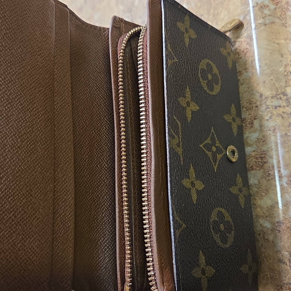 Louis Vuitton Vintage Monogram Porte-Monnaie Tresor Compact Wallet 1980s - Picture 9 of 16